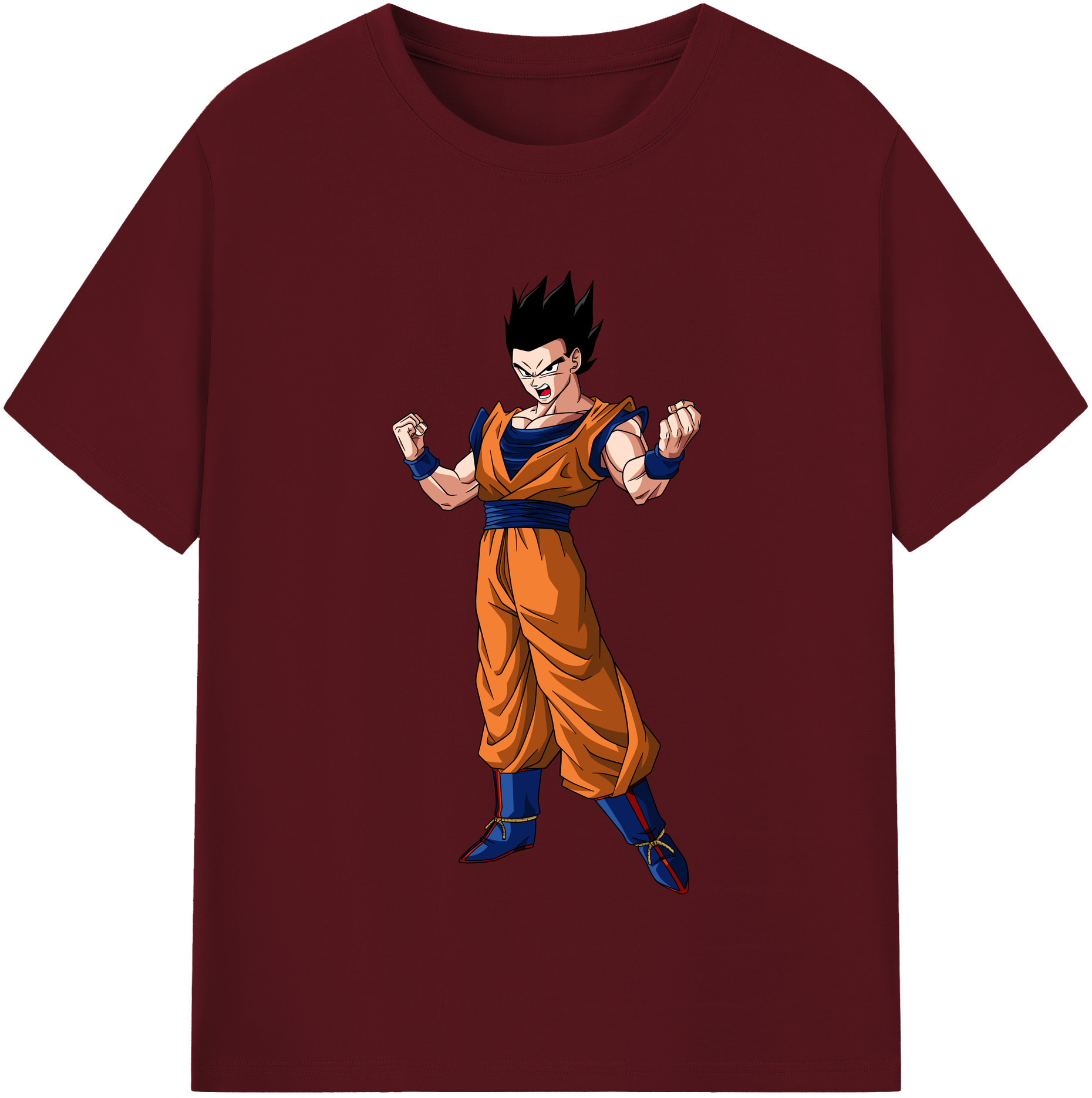 （画像用） ドラゴンボール 孫 悟飯（そんごはん）DRAGON BALL Son Gohan 綿100％半袖Tシャツ（フロントプリント）